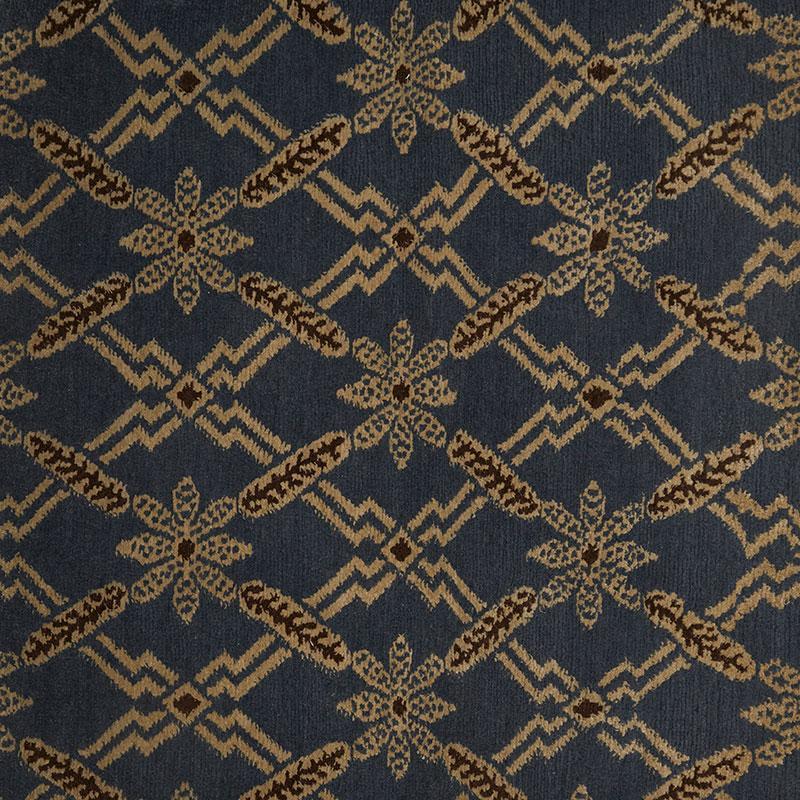 398 Four Seasons; Deep Blue, Chocolate